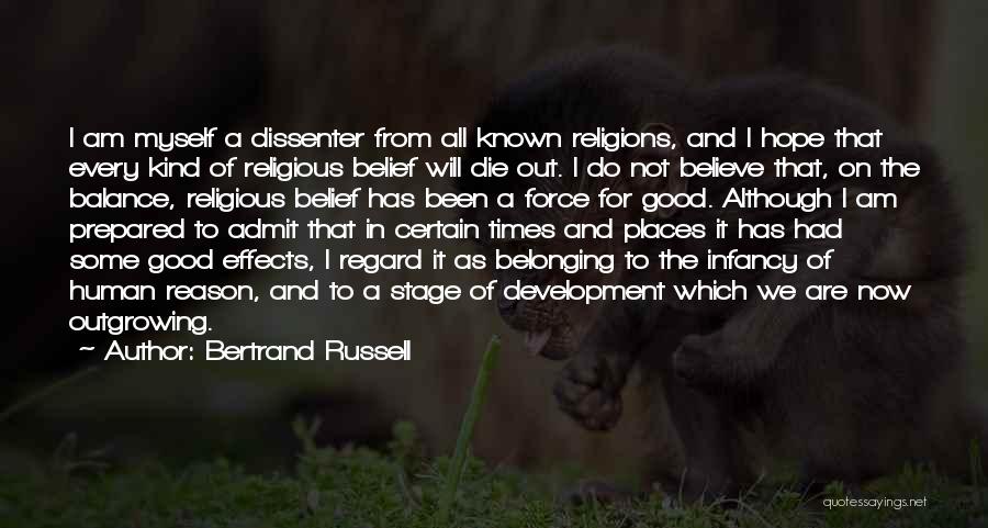 Reason To Die Quotes By Bertrand Russell