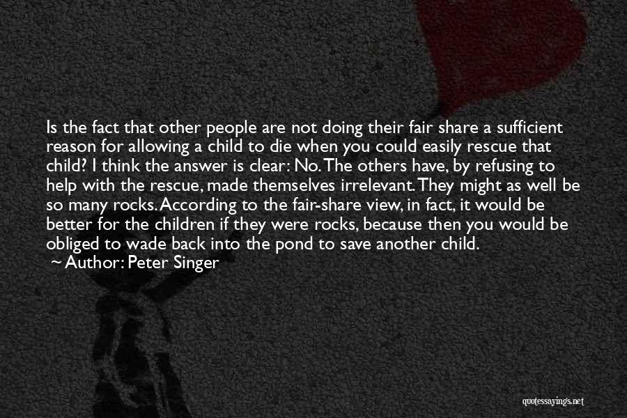 Reason To Die Quotes By Peter Singer