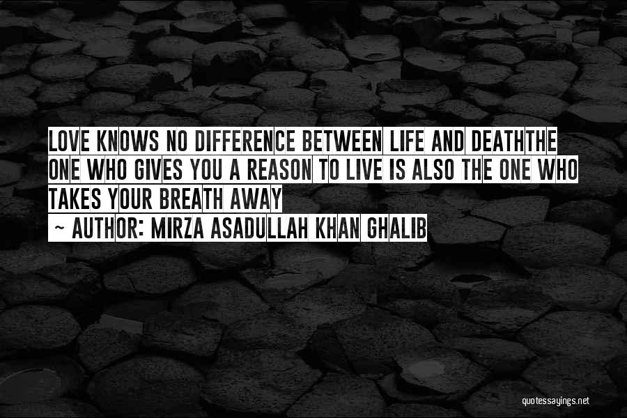 Reason To Live Love Quotes By Mirza Asadullah Khan Ghalib