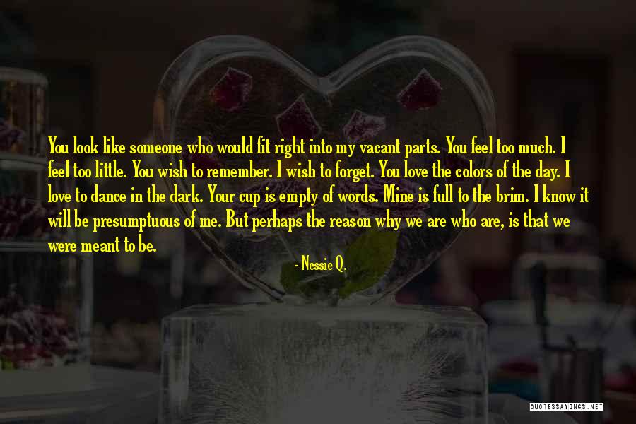 Reason To Love Quotes By Nessie Q. Reason To Love Quotes By Nessie Q.