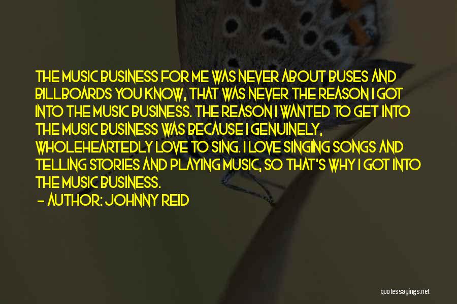 Reason Why I Love You Quotes By Johnny Reid