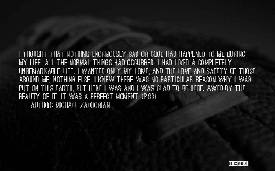 Reason Why It Happened Quotes By Michael Zadoorian