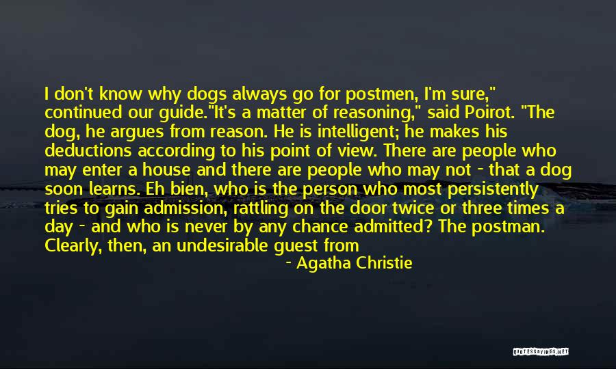 Reasonable Man Quotes By Agatha Christie