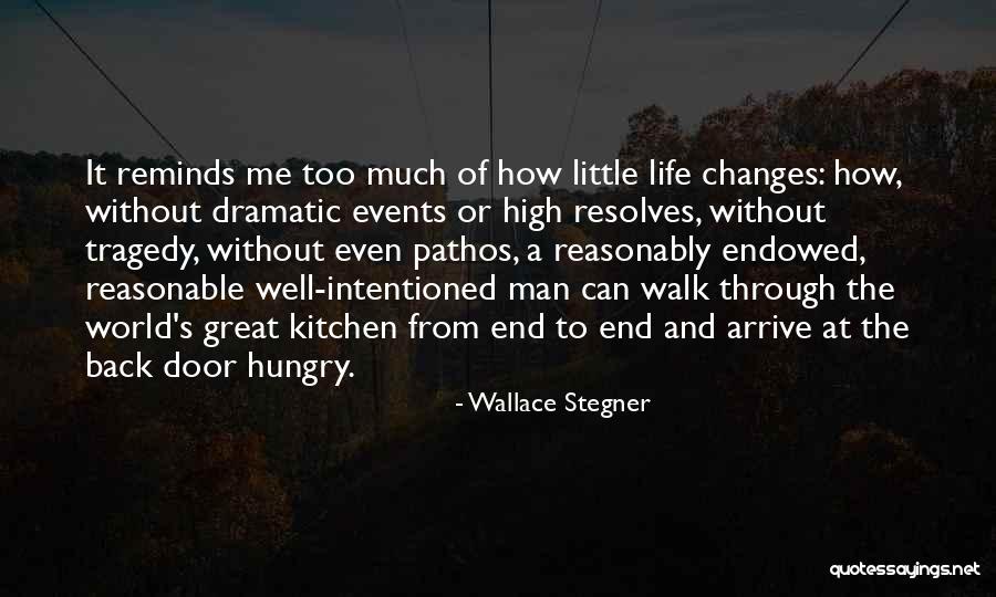 Reasonable Man Quotes By Wallace Stegner