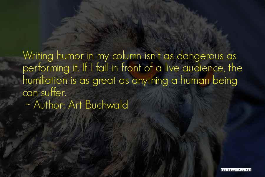 Reasonableness Clause Quotes By Art Buchwald