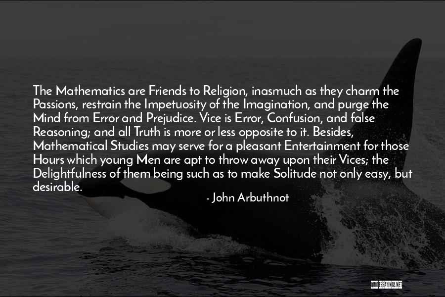 Reasoning That Is In Error Quotes By John Arbuthnot