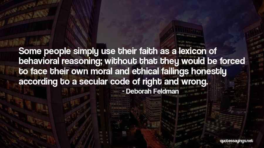 Reasoning That Quotes By Deborah Feldman Reasoning That Quotes By Deborah Feldman