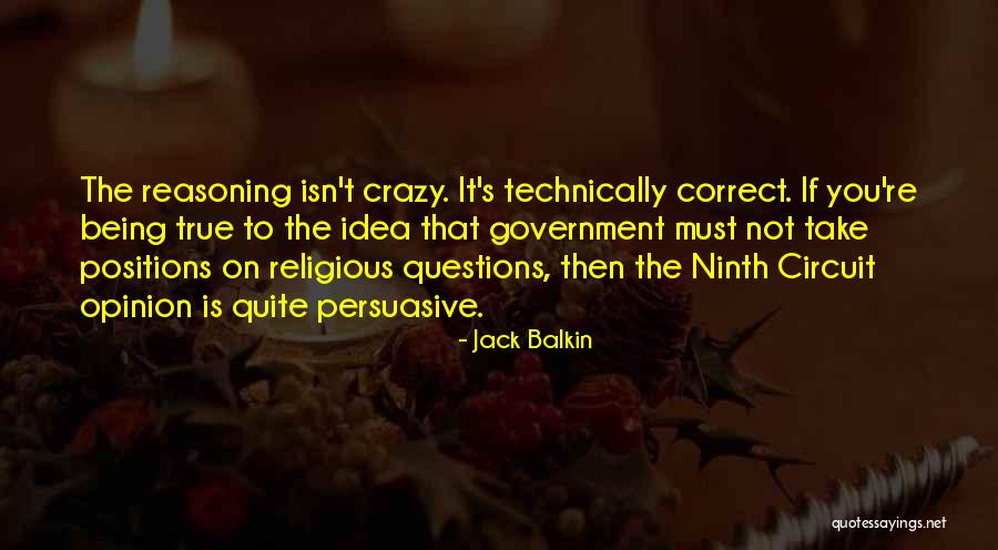 Reasoning With Crazy Quotes By Jack Balkin Reasoning With Crazy Quotes By Jack Balkin