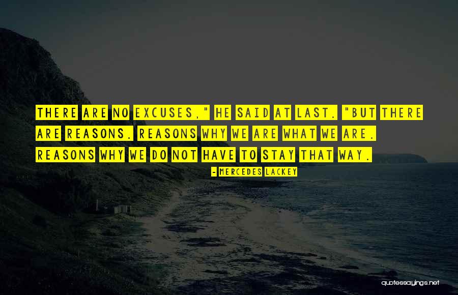 Reasons And Excuses Quotes By Mercedes Lackey Reasons And Excuses Quotes By Mercedes Lackey