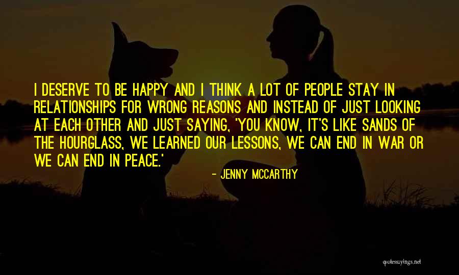 Reasons To Be Happy Quotes By Jenny McCarthy