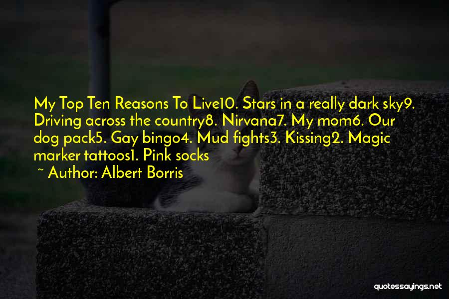 Reasons To Live Quotes By Albert Borris