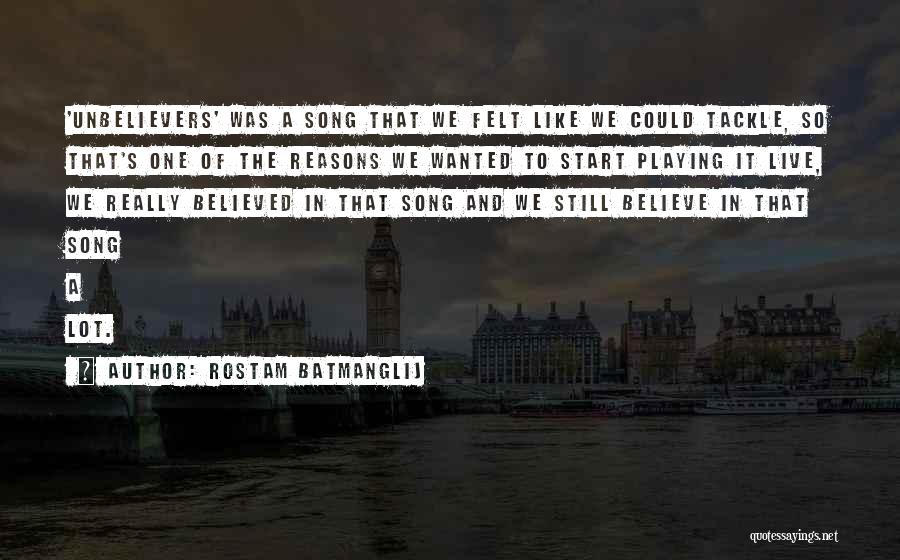 Reasons To Live Quotes By Rostam Batmanglij