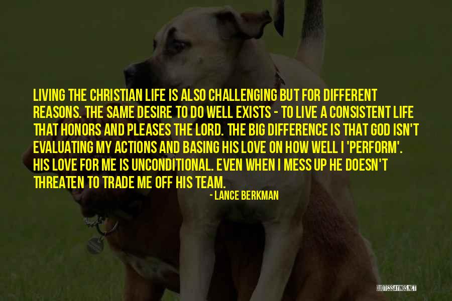 Reasons To Love Life Quotes By Lance Berkman