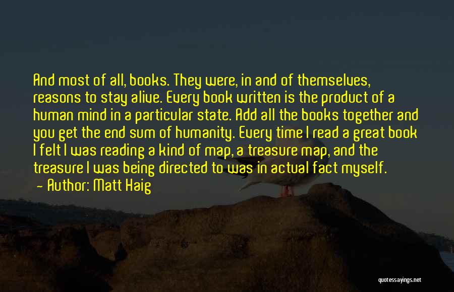Reasons To Stay Alive Book Quotes By Matt Haig