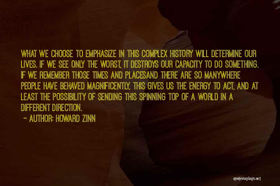 Reassessments And Isp Quotes By Howard Zinn