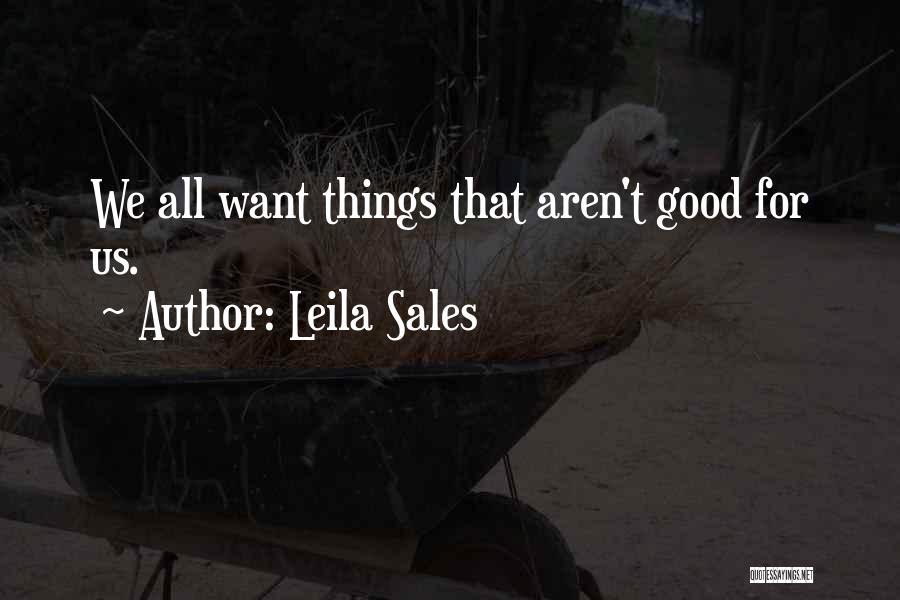 Reassurance Quotes By Leila Sales