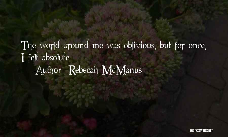 Rebecah McManus Quotes 941995