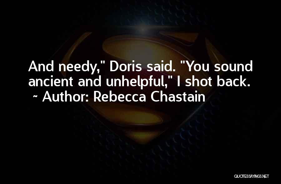 Rebecca Chastain Quotes 623353