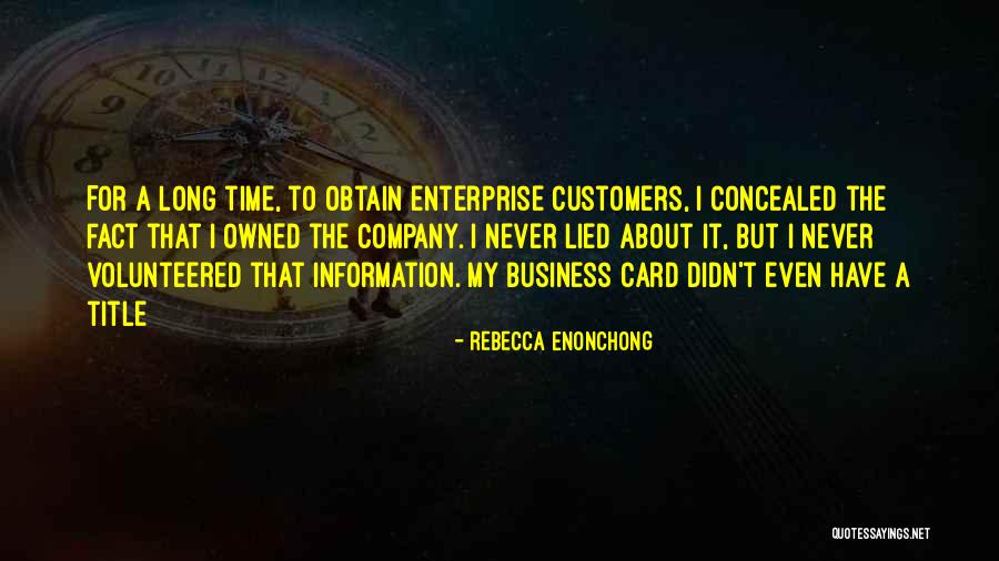 Rebecca Enonchong Quotes 1222819