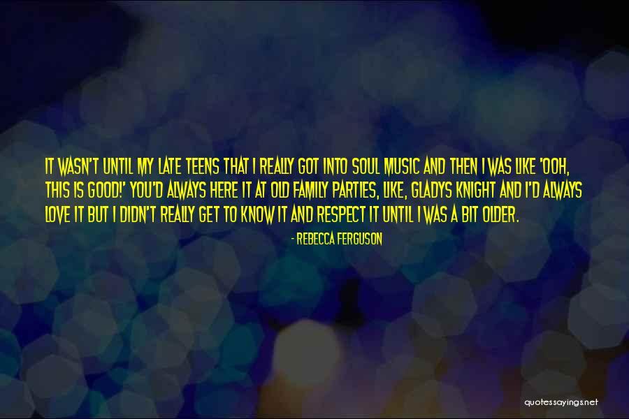 Rebecca Ferguson Quotes 313360