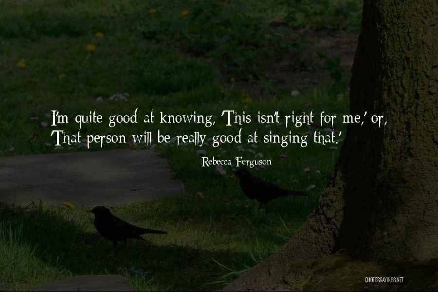 Rebecca Ferguson Quotes 792939 Rebecca Ferguson Quotes 792939