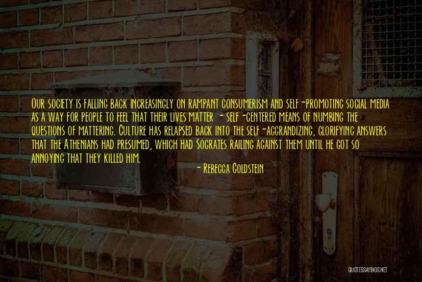 Rebecca Goldstein Quotes 1165527 Rebecca Goldstein Quotes 1165527