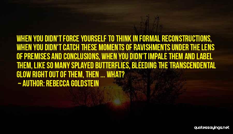 Rebecca Goldstein Quotes 1694571