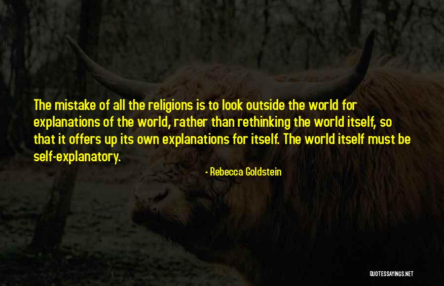 Rebecca Goldstein Quotes 361257 Rebecca Goldstein Quotes 361257