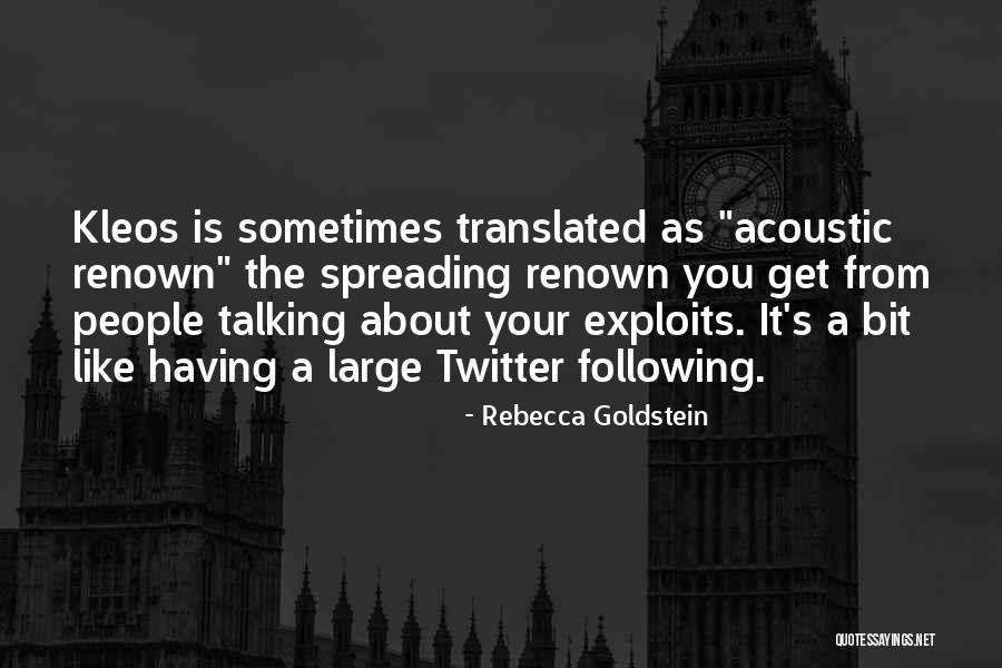 Rebecca Goldstein Quotes 462902