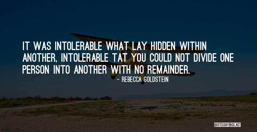 Rebecca Goldstein Quotes 524502