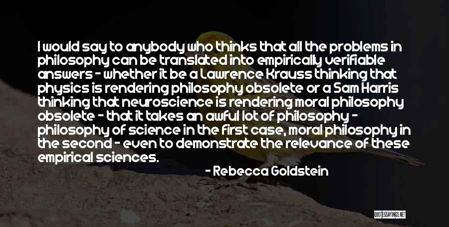 Rebecca Goldstein Quotes 866614