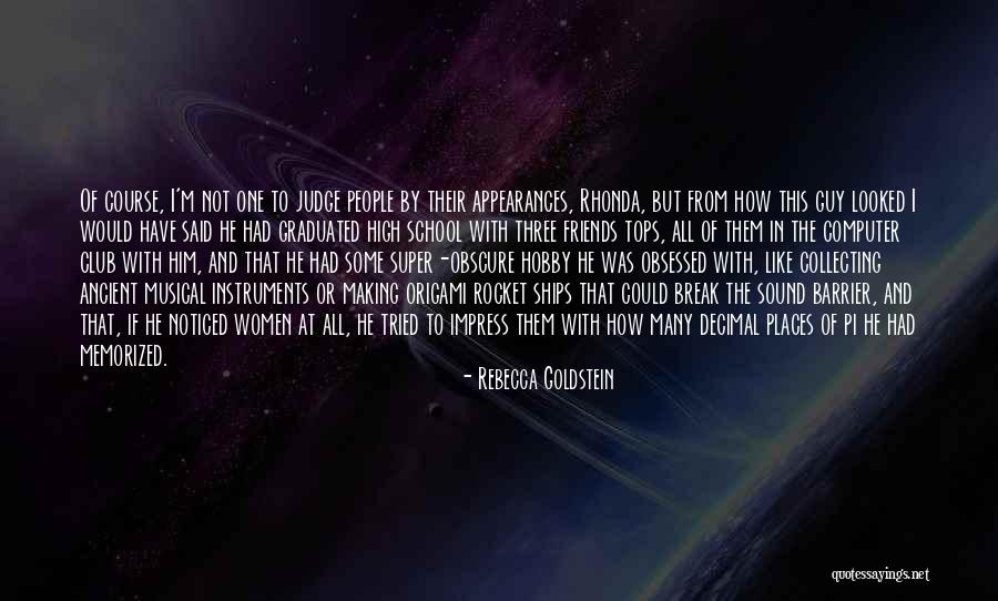 Rebecca Goldstein Quotes 934176 Rebecca Goldstein Quotes 934176