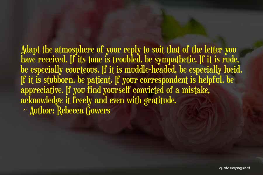 Rebecca Gowers Quotes 1029471