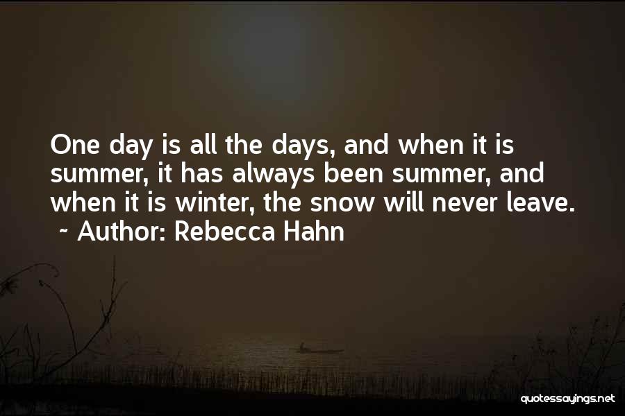 Rebecca Hahn Quotes 1366312