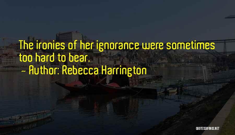 Rebecca Harrington Quotes 2090359