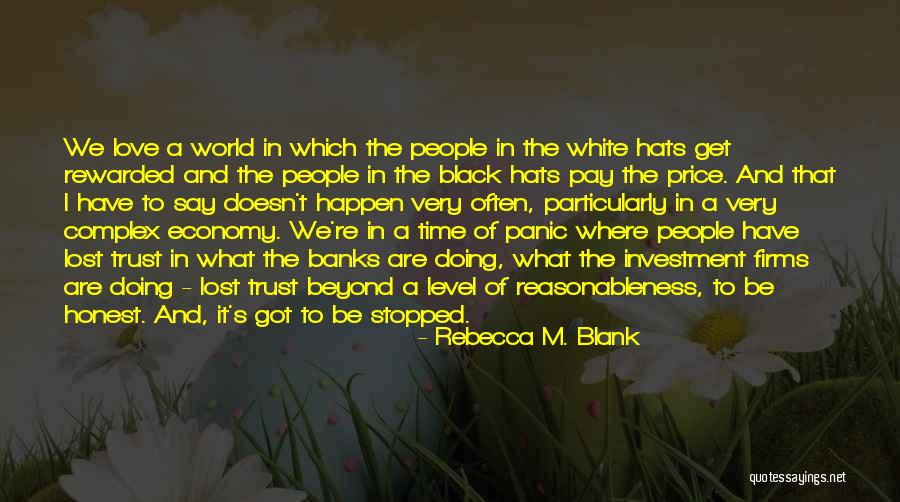 Rebecca M. Blank Quotes 162885 Rebecca M. Blank Quotes 162885