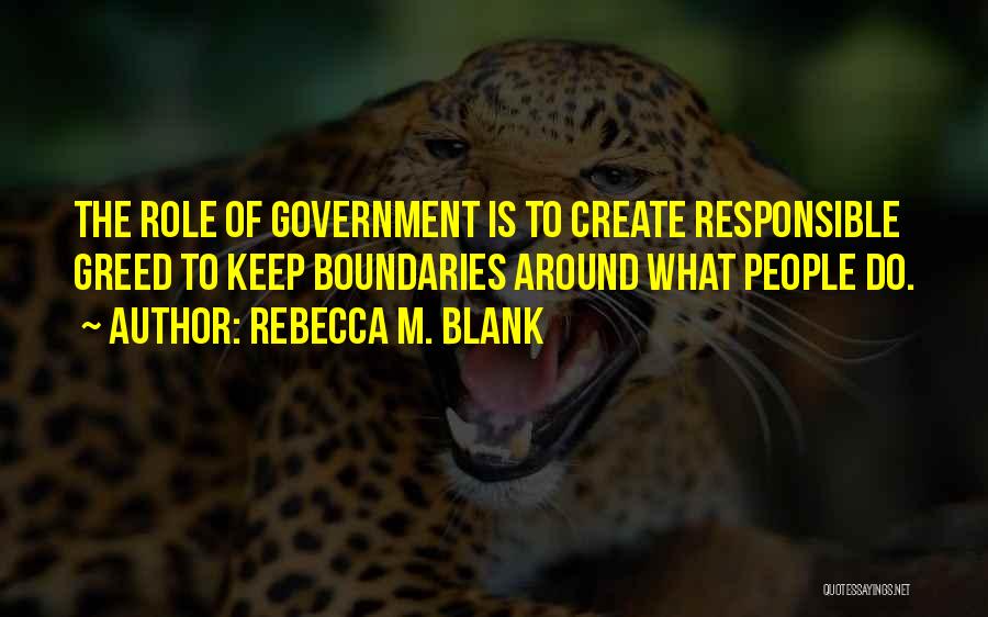 Rebecca M. Blank Quotes 993173