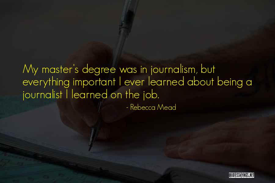 Rebecca Mead Quotes 1360829