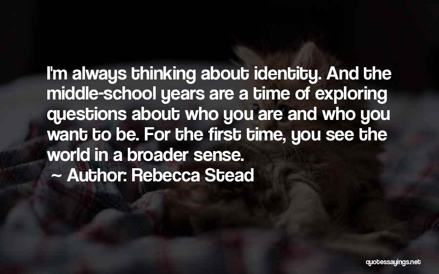 Rebecca Stead Quotes 143264