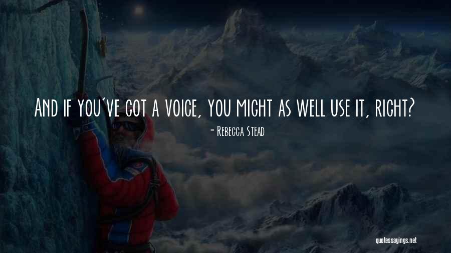 Rebecca Stead Quotes 1913130 Rebecca Stead Quotes 1913130