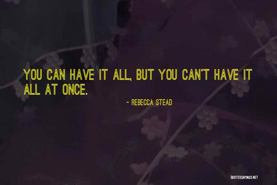 Rebecca Stead Quotes 343721