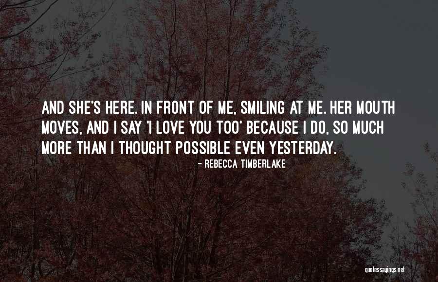 Rebecca Timberlake Quotes 2003695 Rebecca Timberlake Quotes 2003695