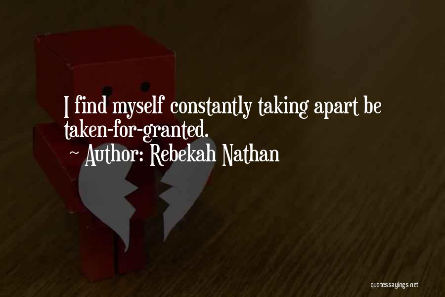 Rebekah Nathan Quotes 404195