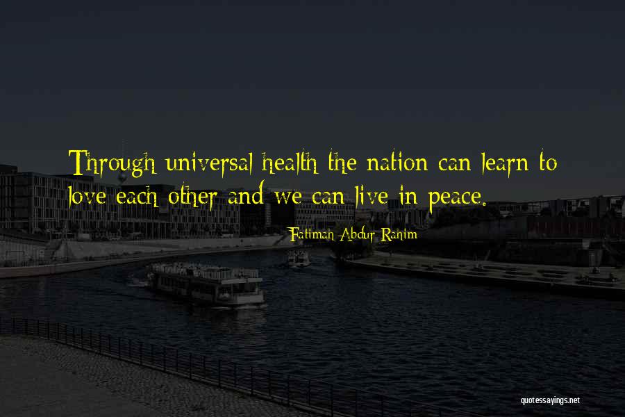 Rebekka Jones Quotes By Fatimah Abdur-Rahim Rebekka Jones Quotes By Fatimah Abdur-Rahim