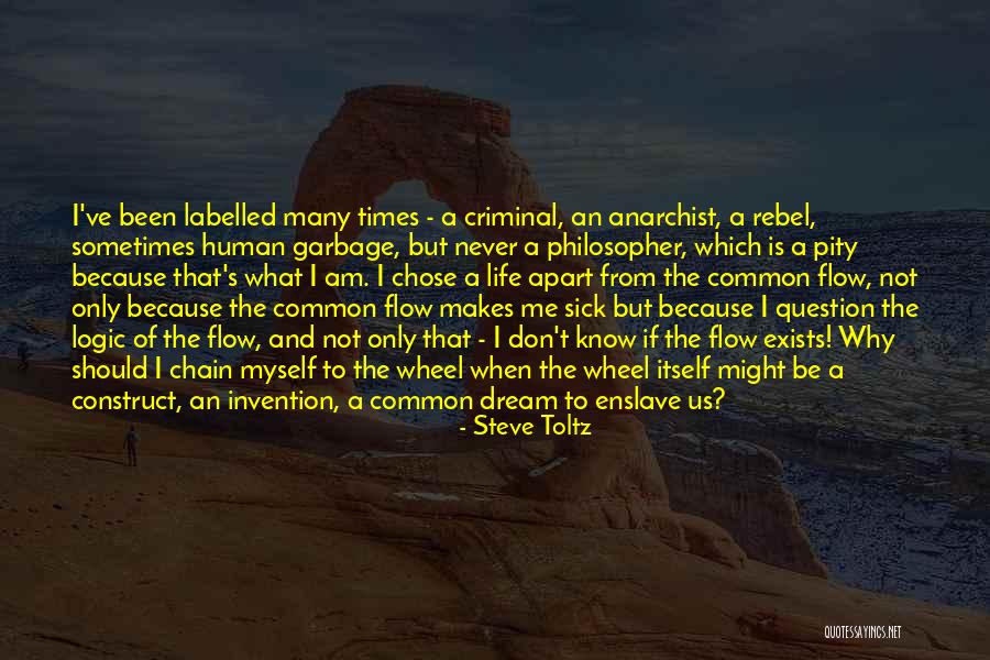 Rebel Life Quotes By Steve Toltz Rebel Life Quotes By Steve Toltz