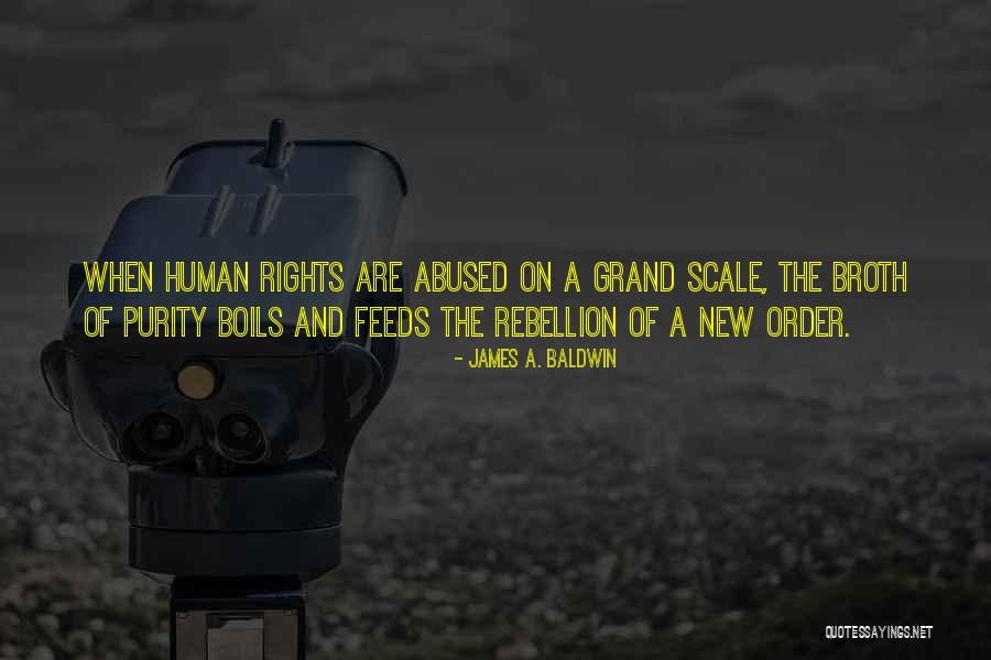Rebellion And Revolution Quotes By James A. Baldwin Rebellion And Revolution Quotes By James A. Baldwin
