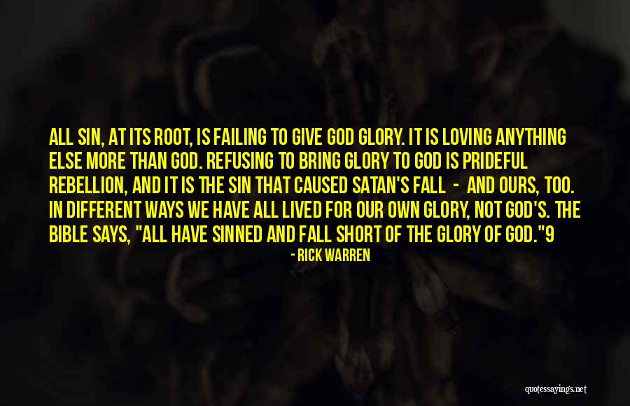 Rebellion Rebellion Is As The Sin Quotes By Rick Warren Rebellion Rebellion Is As The Sin Quotes By Rick Warren