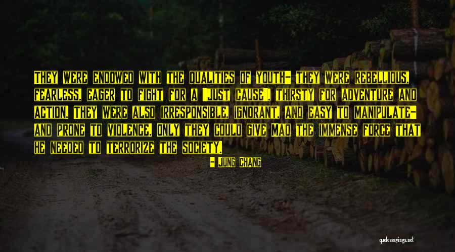 Rebellious Youth Quotes By Jung Chang Rebellious Youth Quotes By Jung Chang