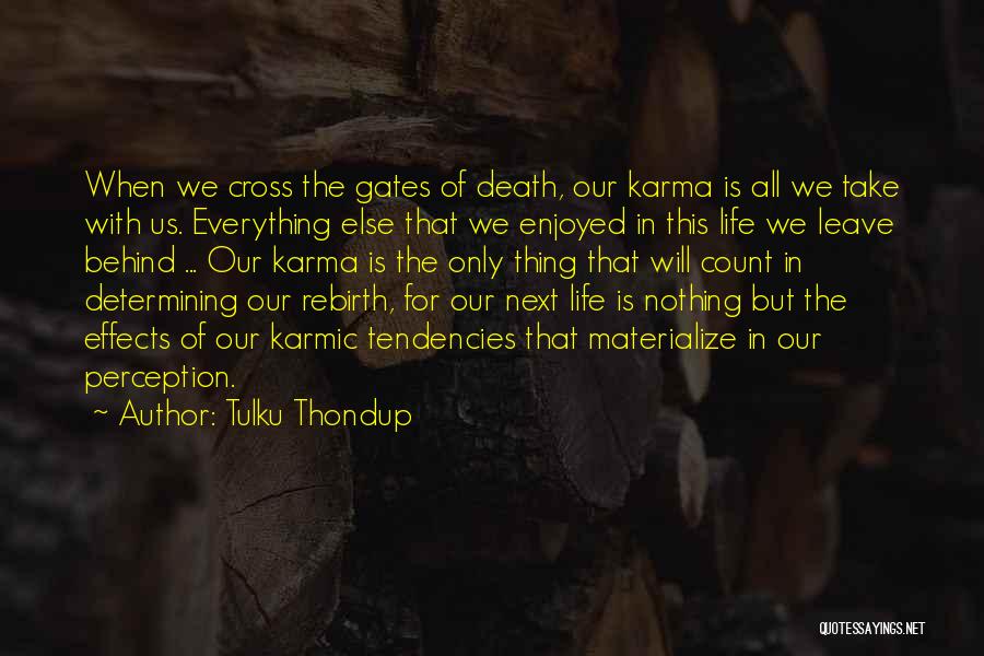 Rebirth Quotes By Tulku Thondup