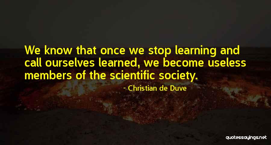 Rebmann Electronics Quotes By Christian De Duve Rebmann Electronics Quotes By Christian De Duve